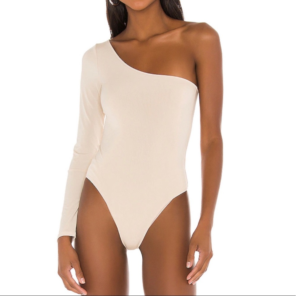 NWT Show Me Your Mumu Taupe Brinkley Bodysuit